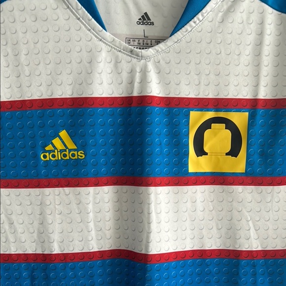 adidas X Lego ® Herren Tiro Home Jersey Trikot Fußball Freizeit Sport Shirt - Picture 3 of 7